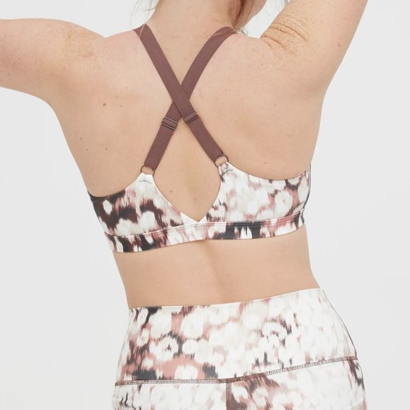 aerie OFFLINE Shine Strappy Back Sports Bra - Picture 6 of 7